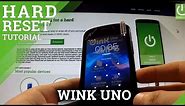 Hard Reset WINK Uno - wipe your device by Recovery Mode