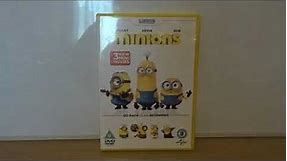 Minions (UK) DVD Unboxing