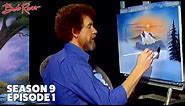 Bob Ross - Winter Evergreens (Season 9 Episode 1)