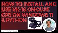 Install VK-162 G-Mouse USB GPS Dongle on Windows 11