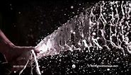 Super slow motion of popping champagne bottle SF0004
