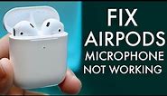 How To Fix AirPods Microphone Not Working! (2022)