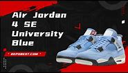 Air Jordan 4 SE“University Blue” Unboxing Review/NEAKERSREP.ORG/🤩