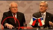 Czech President Caught Stealing Pen