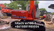 hitachi ex100-1 mechanical excavator