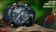 BLACK CARBON GG-B100 MUDMASTER G-SHOCK with ABC+T sensors and Bluetooth GPS feature