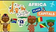 3. AFRICA - Countries, Flags & Capital Cities - countries of the world