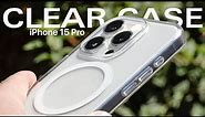 Apple iPhone 15 Pro Clear Case Review - Almost the perfect case...