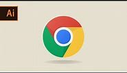 Google Chrome Logo Tutorial || Adobe Illustrator CC
