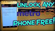 Unlock Any Metro PCS Phone Free