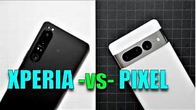 Pixel 7 Pro vs XPERIA 1 IV: The most important phones of the year...