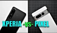 Pixel 7 Pro vs XPERIA 1 IV: The most important phones of the year...