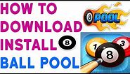 How to download and install 8 ball pool game on laptop and computer!!!wtadvise