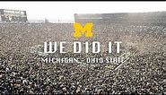 "We Did It" | Michigan vs Ohio State 2021