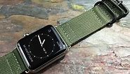 Apple Watch with NATO / Zulu style straps and bands