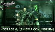 Batman: Arkham City - Riddler Hostage #3 - Enigma Conundrum Side Mission Walkthrough