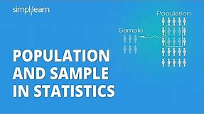 Population And Sample In Statistics Example | Population vs Sample In Statistics | Simplilearn