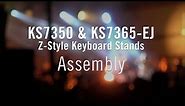 How to Assemble | KS7350 & KS7365-EJ Z-Style Keyboard Stands