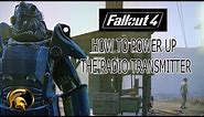 Fallout 4 - Taking Independance - (How To Power Up The Transmitter/Radio)