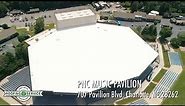 PNC Pavilion, Charlotte North Carolina, Before and After New Roof