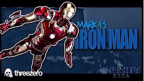 Threezero Infinity Saga Avengers Age of Ultron Iron Man Mark 43 1/12 Figure Review