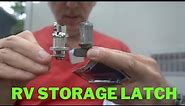 Rv Storage Latches - How to Replace a Broken one Quickly and Easily!