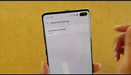 Samsung Galaxy S10 / S10+: How to Change Voicemail Number