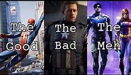 Superhero Games: The Good, the Bad, and the Meh