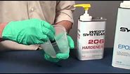 Dispensing and Mixing WEST SYSTEM Epoxy
