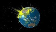 3D Globe of World Population Density