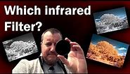 Which infrared filter?