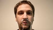 Will jamming earbuds in your nose turn your head into a speaker?