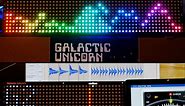 Making a Guitar Tuner and Audio Spectrum Analyser Using the Pimoroni Galactic Unicorn
