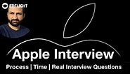 Apple Interview | Process - Timeline - Real Interview Questions