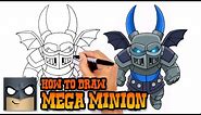 How to Draw Clash Royale | Mega Minion