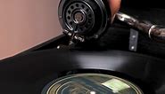 We restored an antique vinyl player, or phonograph, and sold it
