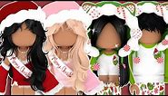 matching christmas roblox outfits w/ codes & links || coziivibes ♡
