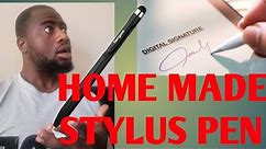 How to make a DIY stylus pen in 3 minutes