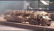 Live firing in United Arab Emirates with Jobaria 107mm 122mm MLRS rocket launcher system