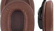 Geekria QuickFit Replacement Ear Pads for Sony MDR-7506, MDR-V6, MDR-CD900ST Headphones Ear Cushions, Headset Earpads, Ear Cups Cover Repair Parts (Brown)