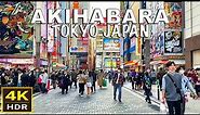 [4K HDR] Akihabara Walking Tour | Tokyo, Japan | 2023