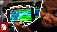 How To Make A FULL Song On iPhone (Garageband iOS Tutorial) | Studio Vlog