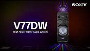 Sony MHC-V77DW - High Power Home Audio System