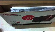 Toshiba LED TV 32" (32PB200E1) Unboxing | Part 1