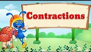 Learn How to Contract Words | Contractions for Kids | Contractions in English with the Blue Bug!