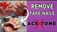 How to: REMOVE FAKE NAILS (Gel X) WITHOUT ACETONE