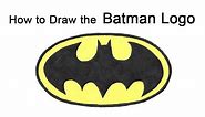 How to Draw the Batman Logo