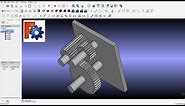 FreeCAD GearBox Design (Simple One)