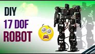 17 DOF Humanoid Robot using Arduino | 17 degrees of freedom (DOF) humanoid biped robot | DIY kits