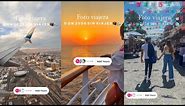 Foto viajera O UN 2024 SIN VIAJES Instagram Add Yours Story Template | Viral add yours sticker